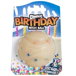 BIRTHDAY FETCH BALL MEDIUM